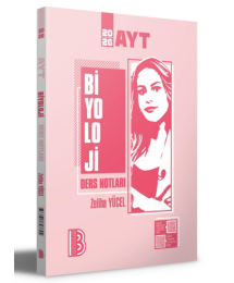 2026 YKS AYT Biyoloji Ders Notları - Zeliha Yücel Benim Hocam Yayınları