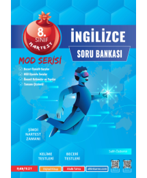 8.Sınıf LGS Mod İngilizce Soru Bankası Nartest Yayınları