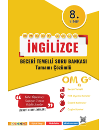 8.Sınıf İngilizce Motivasyon Soru Bankası Omage Yayınları