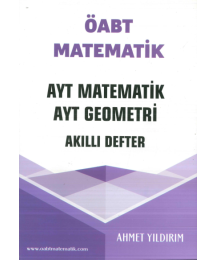 ÖABT Matematik AYT Matematik AYT Geometri Akıllı Defter Ahmet Yıldırım