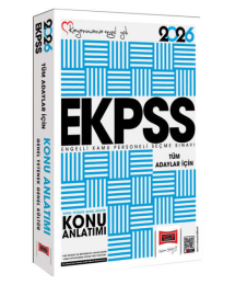 2026 Tüm Adaylar İçin EKPSS GK-GY Tüm Dersler Konu Anlatımı Yargı Yayınları