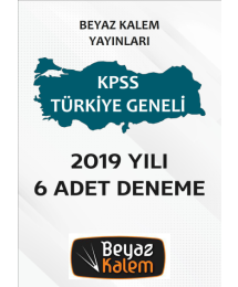 BEYAZ KALEM 6 ADET DENEME