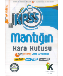 MANTIĞIN KARA KUTUSU KONU ÖZETLİ ÇIKMIŞ SORULAR