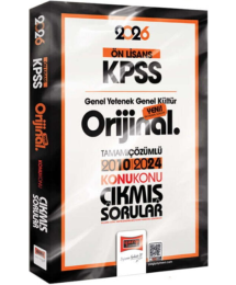 2026 KPSS Ön Lisans GK GY Orijinal 2010 2024 Konu Konu Çıkmış Sorular Yargı Yayınları
