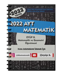 Eyüp B. 2022 Matematik TYT Video Ders Notları