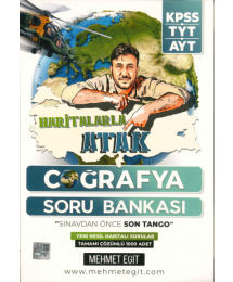 Haritalarla Atak Coğrafya Soru Bankası