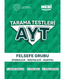 AYT Tarama Testleri Felsefe Grubu (Psikoloji- Sosyoloji-Mantık) MEBİ OGM