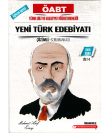 AŞİYAN SERİSİ YENİ TÜRK EDEBİYATI ÇÖZÜMLÜ SORU BANKASI 1000 SORU CİLT 4