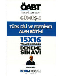 TÜRK DİLİ VE EDEBİYATI GÜMÜŞ-5 15x16 TAMAMI ÇÖZÜMLÜ DENEM