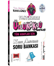 Tüm Adaylar İçin Taktiklerle Üslü Köklü Sayılar Konu Anlatımlı Soru Bankası Yargı Yayınları