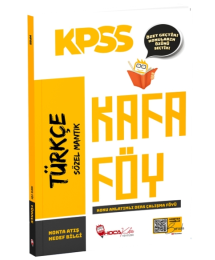 KPSS Türkçe Konu Anlatımlı Kafa Föy Hoca Kafası