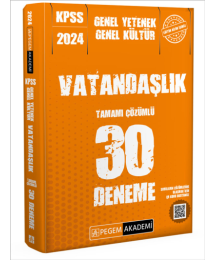 2024 KPSS Vatandaşlık 30 Deneme