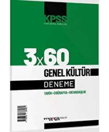 GK 3*60 DENEME (TARİH-COĞ.-VAT) TAMAMI VİDEO ÇÖZÜMLÜ