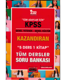 KAZANDIRAN SERİSİ TEK KİTAP GKGY SORU BANKASI 5 DERS 1 KİTAP