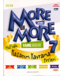 7. Sınıf More And More Haftalık Kazanım Kavrama Föyleri Kurmay