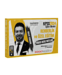 REHBERLİK VE ÖZEL EĞİTİM VİDEO DERS NOTLARI