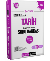 2026 KPSS Genel Yetenek Genel Kültür Ezberbozan Tarih Tamamı Video Çözümlü Soru Bankası Pegem Akademi Yayıncılık
