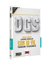 2024 DGS Çıkmış Sorular Fasikül Fasikül Tamamı Çözümlü Son 10 Yıl