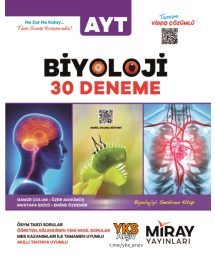 AYT Biyoloji 30 Deneme Miray Yayınları