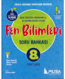 8. Sınıf Fen Bilimleri Soru Bankası Muba Yayınları