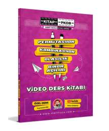 MERT HOCA PERMÜTASYON KOMBİNASYON OLASILIK BİNOM (PKOB) VİDEO DERS KİTABI