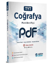 TYT Coğrafya Planlı Ders Föyü PDF Eğitim Vadisi Yayınları