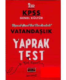 VATANDAŞLIK YAPRAK TEST