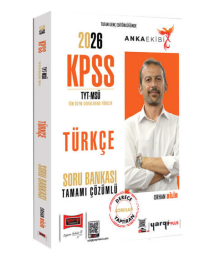 2026 KPSS TYT MSÜ Anka Ekibi Tamamı Çözümlü Türkçe Soru Bankası Yargı Yayınevi