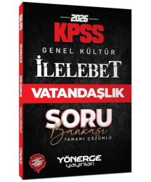 2026 KPSS Vatandaşlık İlelebet Soru Bankası Çözümlü Yönerge Yayınları