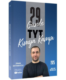 2025 YKS 29 Günde TYT Kimya Kampı Sinan İhtiyaroğlu Parlayan Yıldızlar