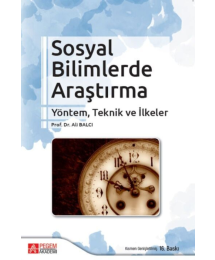 Sosyal Bilimlerde Araştırma Yöntem Teknik ve İlkeler Pegem Yayınları