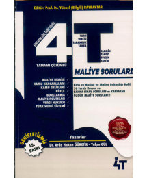 MALİYE SORU BANKASI YÜKSEK BİLGİ TAMAMI ÇÖZÜMLÜ