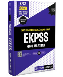 2026 EKPSS Konu Anlatımlı Pegem Akademi Yayınları