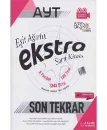 AYT Eşit Ağırlık Ekstra Son Tekrar Soru Kitabı