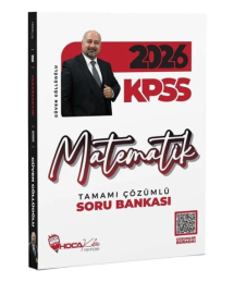 2026 KPSS Matematik Soru Bankası Çözümlü Hoca Kafası Yayınları