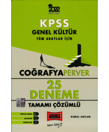 COĞRAFYA PERVER 25Lİ ÇÖZÜMLÜ DENEME