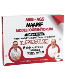 2025 MEB-AGS Maarif Modeli Öğreniyorum Türkiye Yüzyılı Maarif Modelinin Genel Yapısı ve Temelleri Ders Notları Dizgi Kitap