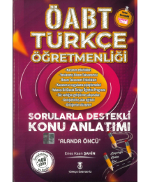 ÖABT TÜRKÇE SORULARLA DESTEKLİ KONU ANLATIMI ENES KAAN ŞAHİN