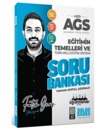 2026 MEB AGS Eğitimin Temelleri ve Türk Milli Eğitim Sistemi Soru Bankası Retro Kitap
