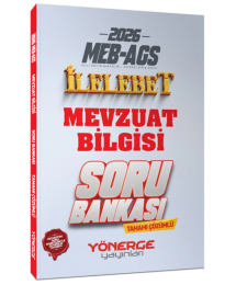 2026 MEB-AGS Mevzuat Bilgisi İlelebet Soru Bankası Çözümlü Yönerge Yayınları