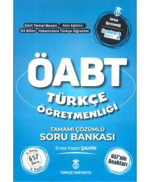 TÜRKÇE ÖĞRETMENLİĞİ TAMAMI ÇÖZÜMLÜ SORU BANKASI