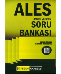 ALES TAMAMI ÇÖZÜMLÜ SORU BANKASI