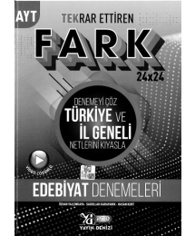 AYT Edebiyat Fark 24 x 24 Tekrar Ettiren Denemeleri