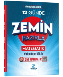 SML Matematik 12 Günde Zemin Hazırla Matematik Video Ders Kitabı Zeduva Yayınları