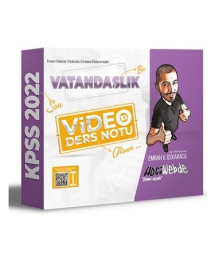 2022 KPSS Vatandaşlık Video Ders Notu