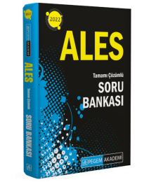 ALES TAMAMI ÇÖZÜMLÜ SORU BANKASI