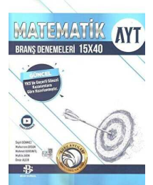 AYT Matematik 15 x 40 Branş Denemeleri Bilgi Sarmal Yayınları