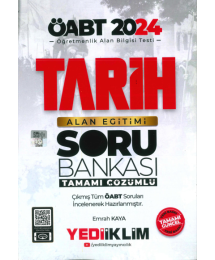 ÖABT TARİH ALAN EĞİTİMİ SORU BANKASI TAMAMI ÇÖZÜMLÜ