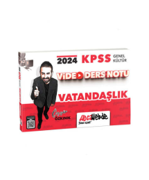 2024 KPSS Genel Kültür Vatandaşlık Video Ders Notu
