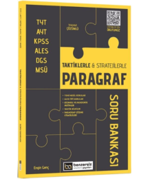 Taktiklerle ve Stratejilerle Paragraf Soru Bankası Benzersiz Akademi Yayınları